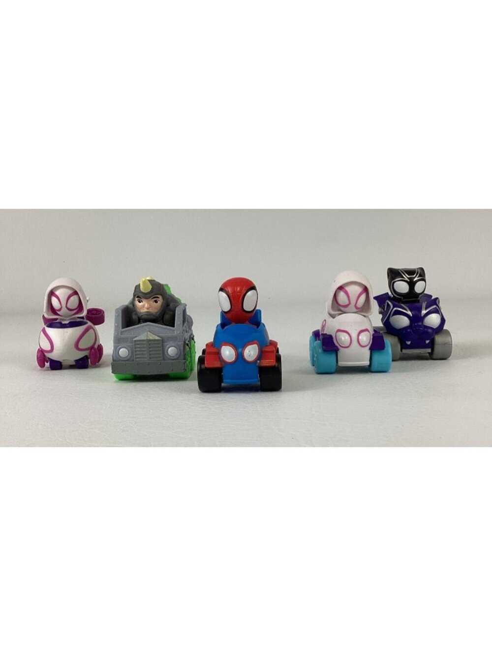 Hasbro Spidey and His Amazing Friends 2" Cars Miniature Bundle Marvel Vehicles